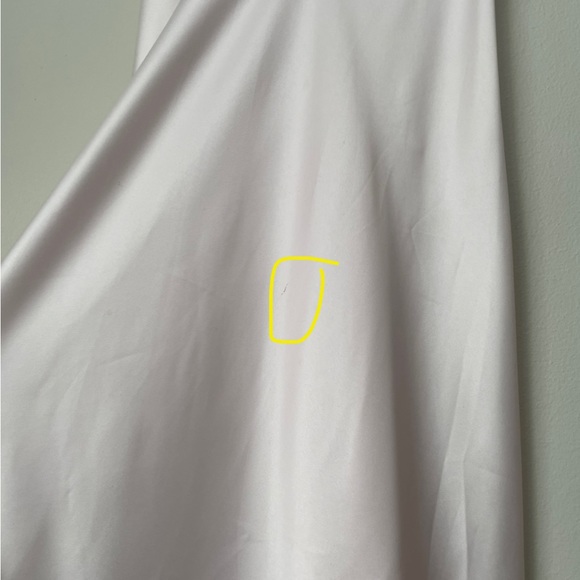 SOLD// Vintage Christian Dior Baby Pink Satin Lingerie Maxi Slip Dress - Picture 12 of 15